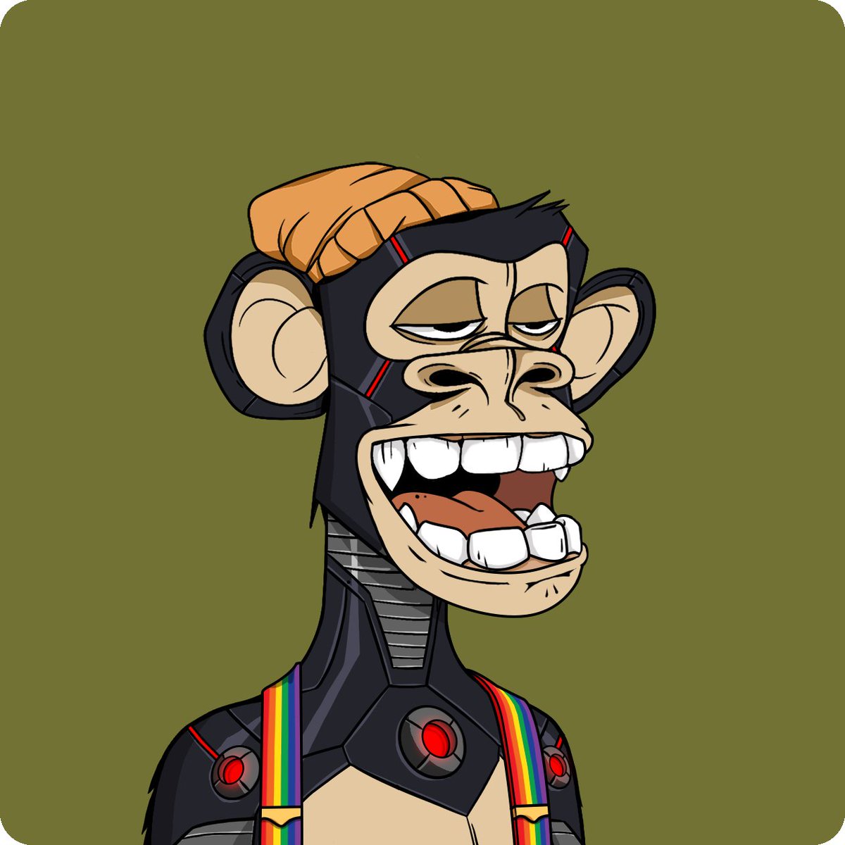 My sole focus while buying Apes was to get aesthetic apes. Overpaid all the time to get what I liked. For me, Apes have always been about the art, culture and community! 
NO RAGRETS!