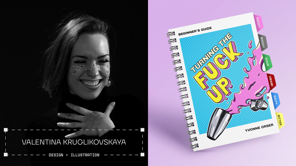 Valentina (@valkreative) is a graphic designer in love with packaging. She observes. She dreams. She sketches. To stay focused—and entertained—she doodles silly little guys who keep her company as she works.