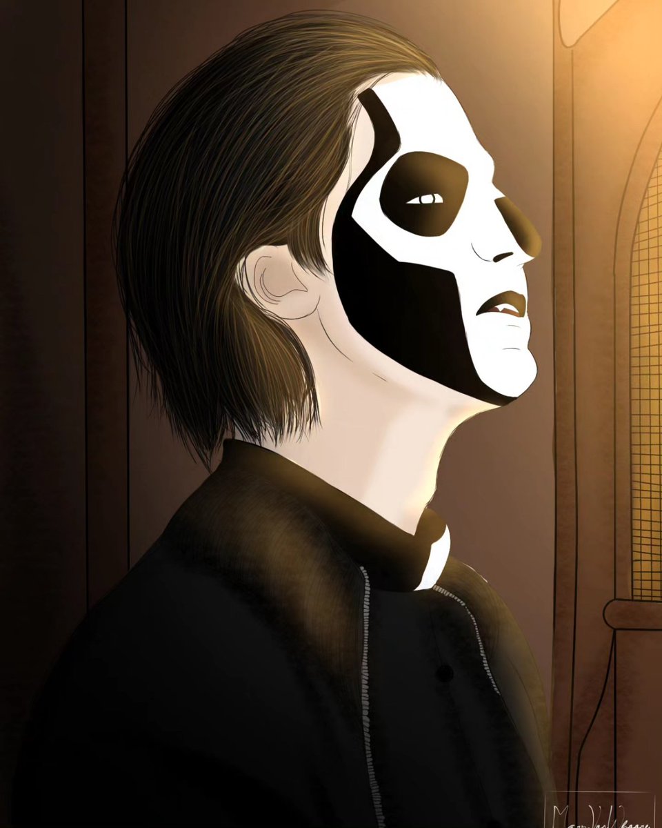 I finally finished this drawing after months 

#papaemeritusiii #terzo #papaemeritus #ghost #thebandghost #ghostbc #fanart #midnightmass