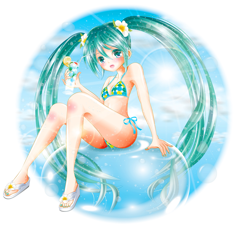 FreeVectorGrap's tweet image. #ミクの日