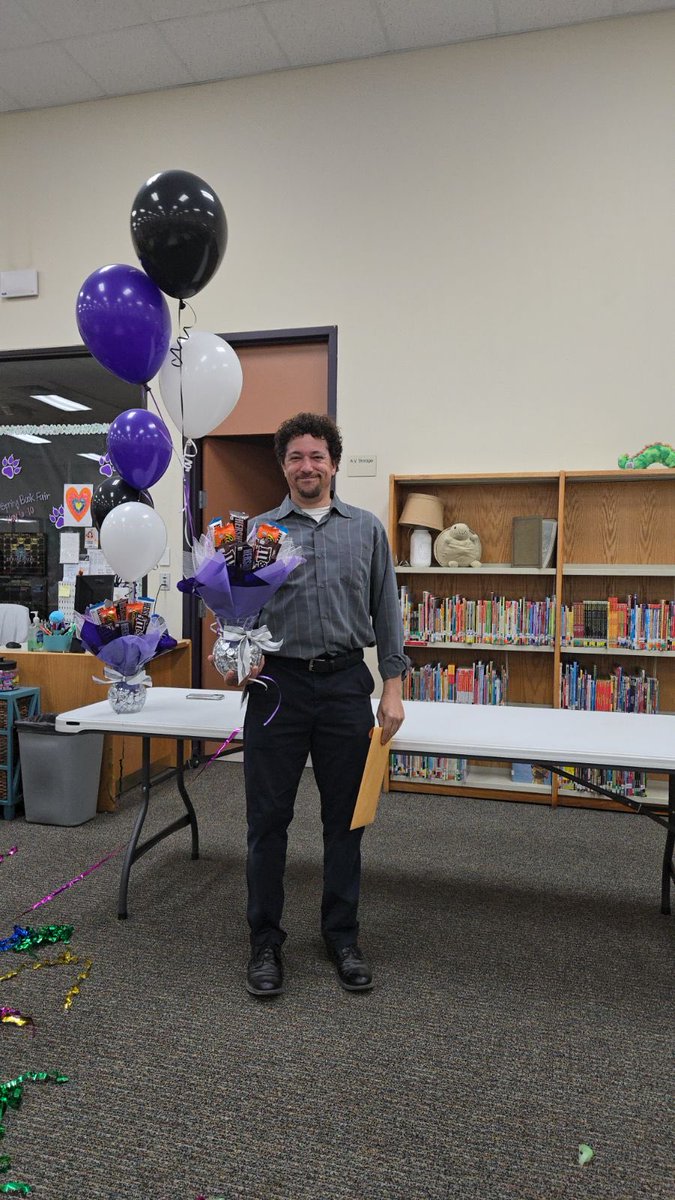 Congratulations to Mr. John Sweet for being named our Teacher of the Year. Mr. Sweet has a great heart for ALL students and always looks for ways to support student’s growth!