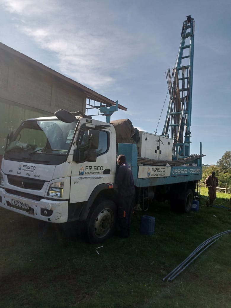 FriscoLimited's tweet photo. At FRISCO Engineering, we believe in the power of water to transform lives. Our ongoing project involves borehole pump lifting & subsequent reinstallation for a valued client in Molo, Nakuru County.
#FRISCOEngineeringDelivers #ChangingLivesWithWater #WaterSolutions #NakuruCounty https://t.co/o2jyYZUmrd