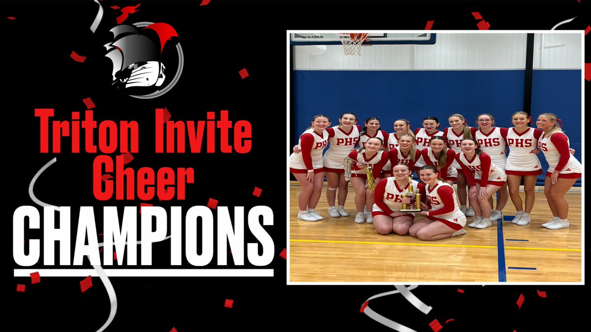 PHS_Athletics1's tweet image. Congrats to our Cheer Competition team for winning the Triton Cheer Competition and Spirit Awards tonight! They absolutely rocked it!