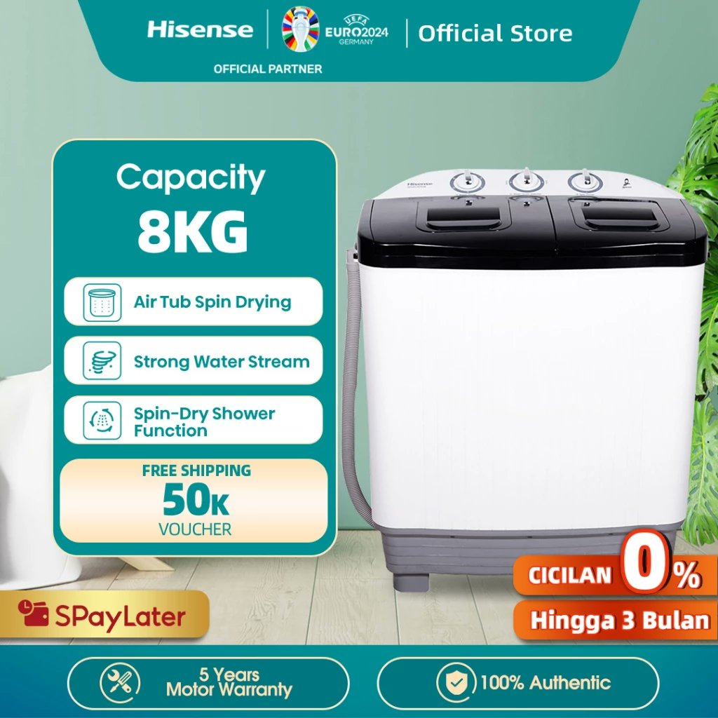 PulungArtha's tweet photo. Hisense Mesin Cuci 2 Tabung Top Loading 8 KG Washing Machine WSAK8011UB 

Cek ➡️ https://t.co/zd0dDwzvob

#RacunShopee #mesincuci #hisense #hisensemesincuci #mesincuci2tabung #promo #toploading #washingmachine #mesincucibaju https://t.co/t8NiIGIISE