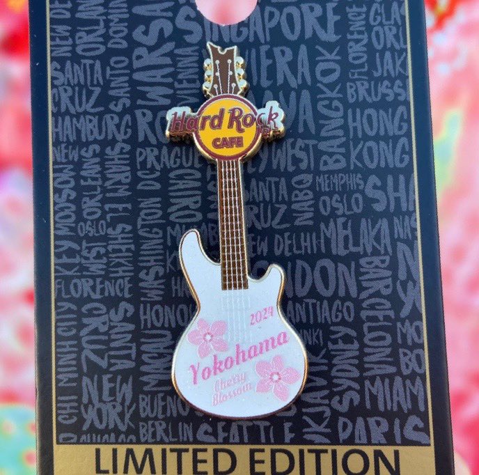 ハードロックカフェ ランドマーク ギター ピン 【公式通販】