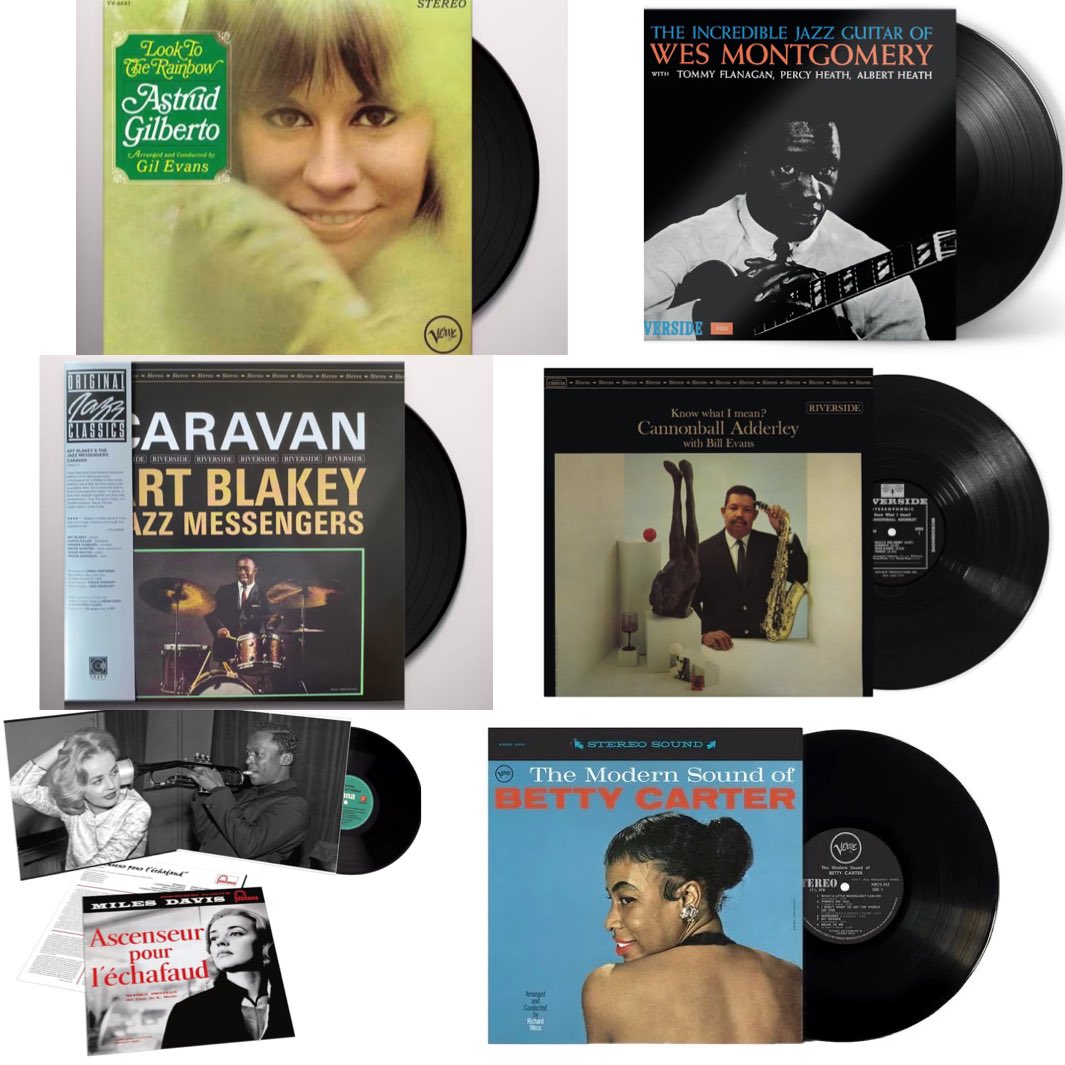 Jazz 신작 타이틀! • Astrud Gilberto (아스트루드 질베르토) • Wes Montgomery (웨스 몽고메리) • Art Blakey & The Jazz Messengers (아트 블래키 & 더 재즈 메신저스)...