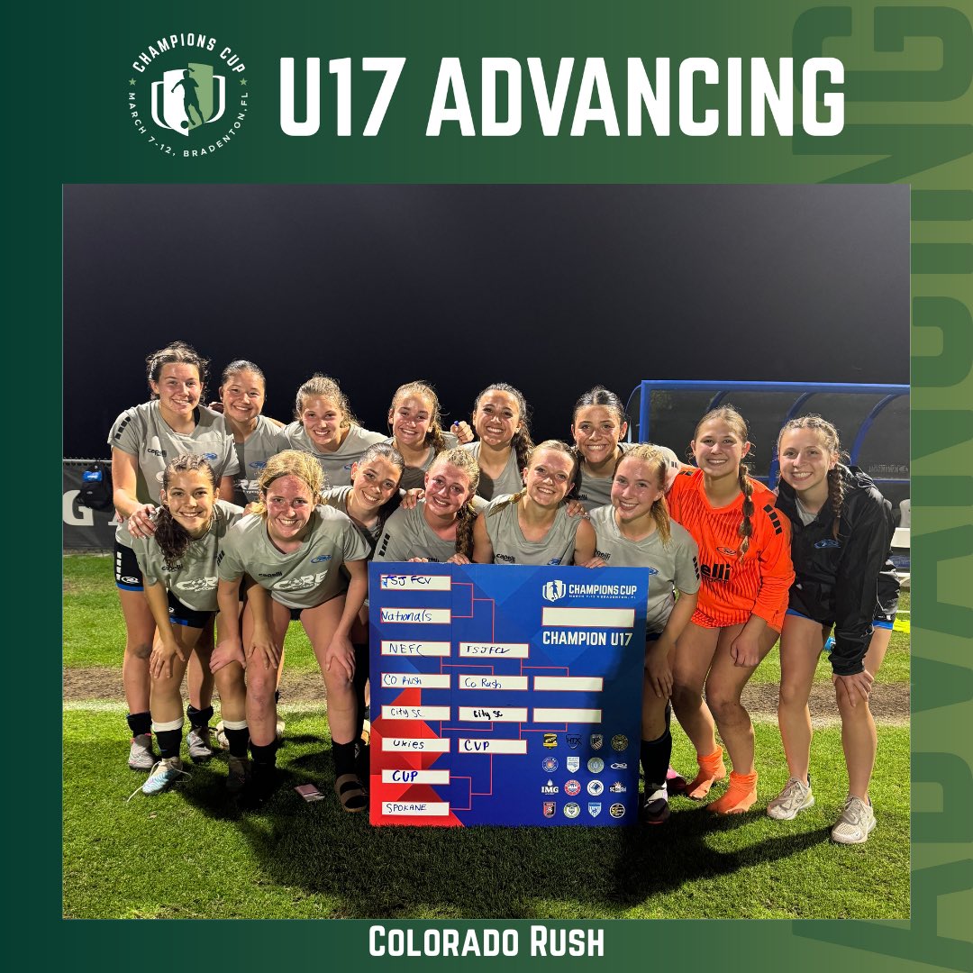 GAcademyLeague's tweet photo. Your Champions Cup U17 Day 2 Advancing Teams!🤩

#GAChampionsCup https://t.co/PdUePQ69Xw
