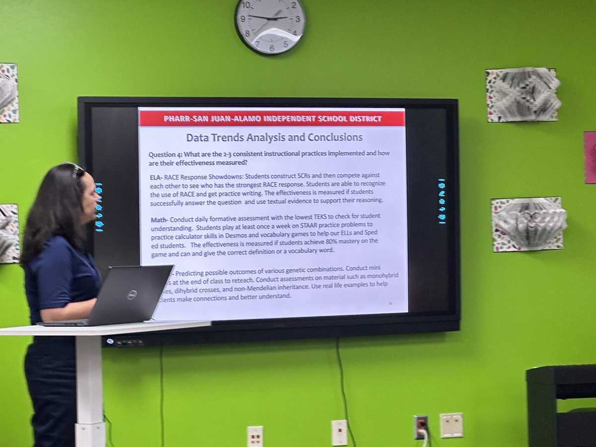 NoraRivasGarza1's tweet image. @PSJAISD #dataunleashed…. Results achieved. Excellent BM 2 data presentation today at PSJA Ballew School of Business & Energy. Thank you, Mr. Ruben Garcia, Principal, Mrs. Palacios, AP, and staff. You did amazing !! 
#studentsfirst 
#teachersupport
