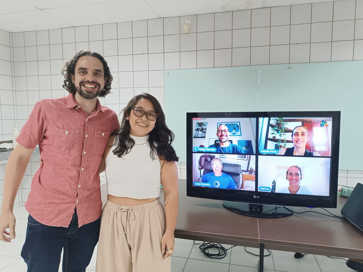 🎉Congrats Dr. @InagakiKelly for your awesome PhD defense on coral-algal-heebivore interactions 🪸🐟 @PPGECOUFRN supported by @CAPES_Oficial and @iserrapilheira 👏 we are super proud of you and your science!👏 You rock! Cool papers coming out soon 👀🇧🇷💪 #ciencianeles