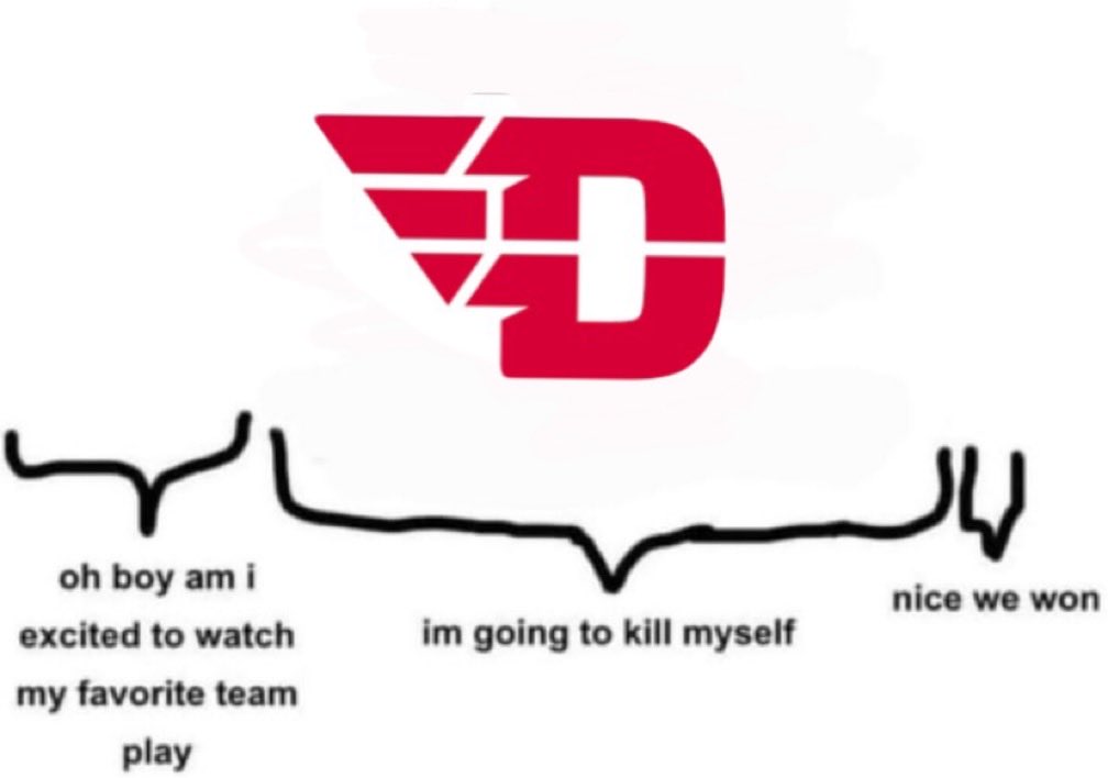 kelleypeter16's tweet photo. They had us in the first half ngl #GO #DAYTON #FLYERS #Starko #cheeks https://t.co/HfVrvdOZbO