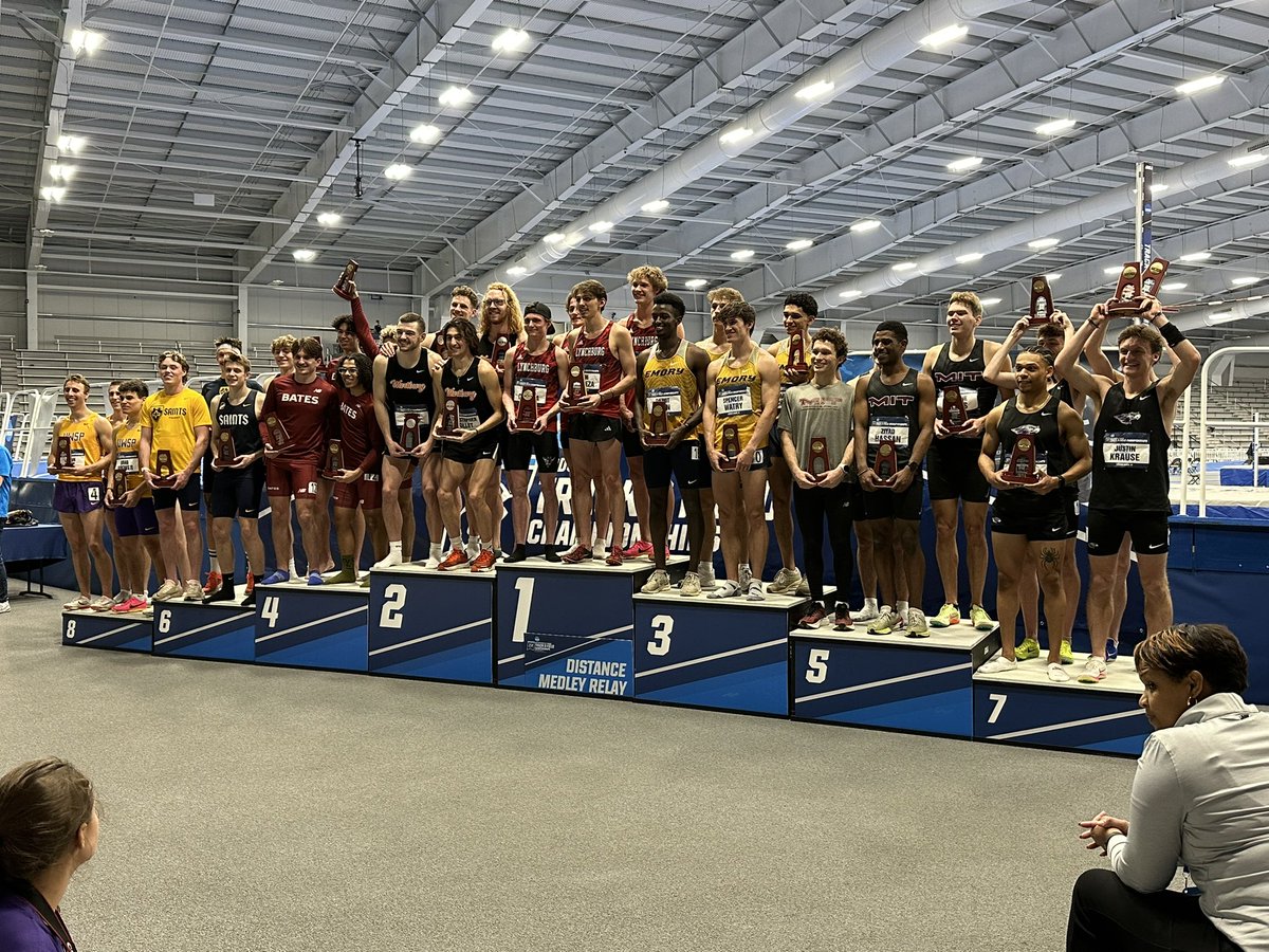What a race!!!!!!@CSSsaints did not disappoint!!! Coming home All Americans for the DMR…congratulations gentlemen!!!!…stay tuned for more