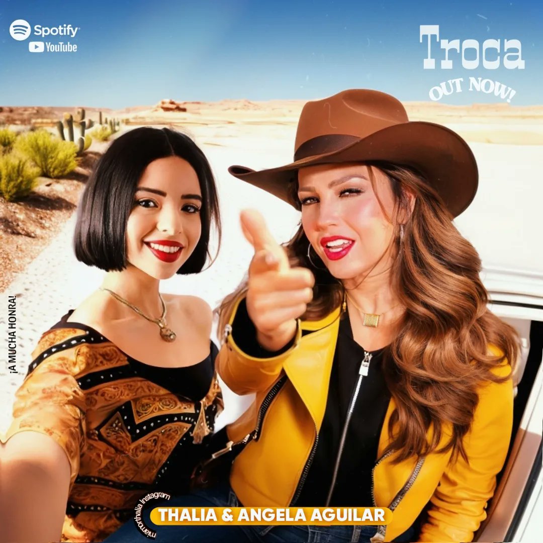 DiegoAOlliveira's tweet image. #Troca @thalia @AngelaAguilar__ 
#Repeat no Spotify #youtube
#Thalia
#amuchahonra