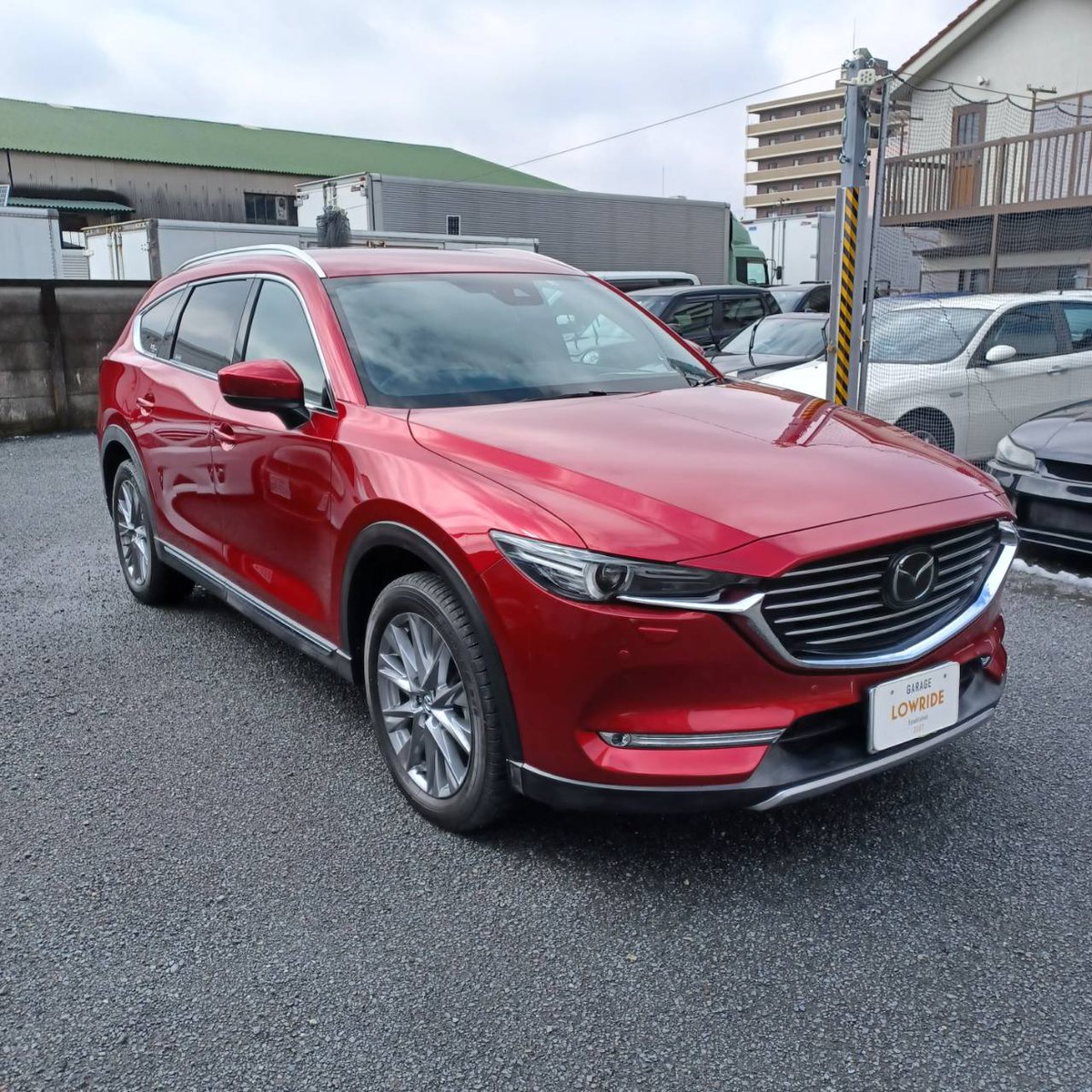 garagelowride's tweet photo. 【マツダCX-8 左側面事故 板金・塗装・修理】神奈川県よりご来店のお客様です。完成しました！今回はありがとうございました！ https://t.co/IPQxPJJ3Vr #ガレージローライド #マツダ #cx8 #ソウルレッド #46v #車事故 #車修理 #車事故修理 #板金塗装 #神奈川 #東京 #立川 #多摩 #車 https://t.co/k2J3zc19Iu