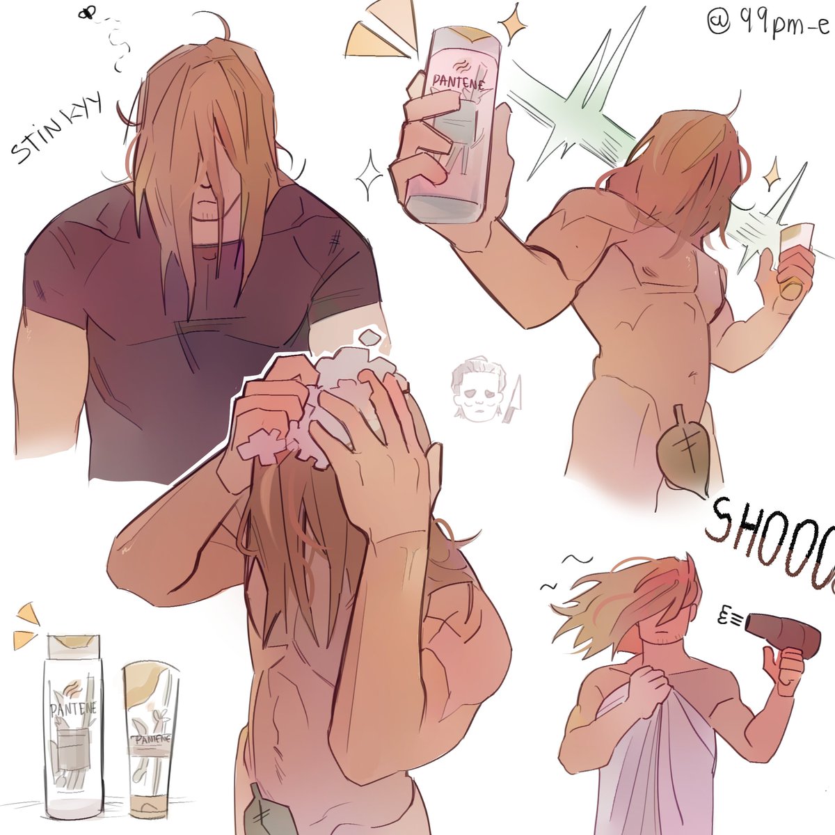 #michaelmyers 
laurie: where tf is my shampoo set?

michael: