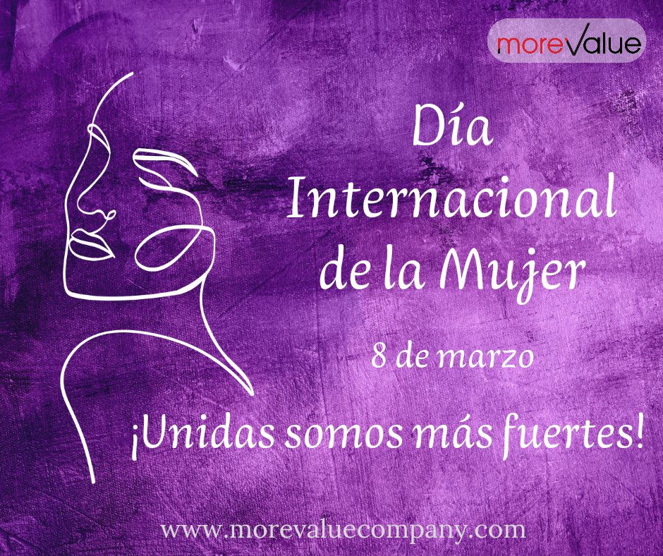 #8M | Enviamos un afectuoso saludo a todas las mujeres y hacemos un llamado a qué todas y todos seamos parte del cambio y trabajemos para seguir derribando paradigmas y para que más mujeres y hombres tengamos igualdad de oportunidades ✊💜 #IDW #MVC #DiaInternacionalDeLasMujeres