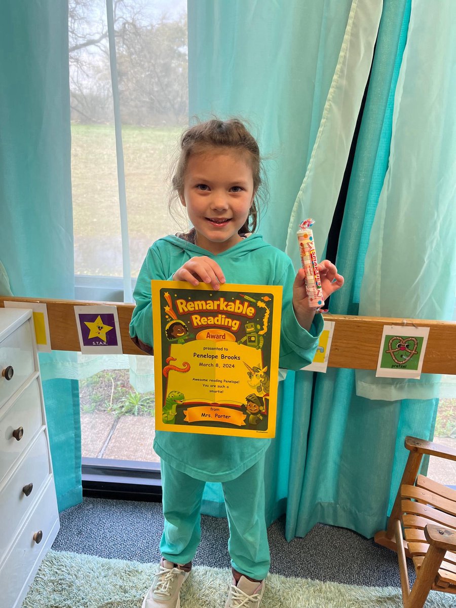 Congrats to my Pre-K 4 Readers! Way to go!! ❤️😊So proud!! <a href="/emmaelem/">Emma Roberson Elementary School</a> <a href="/granburyisd/">Granbury ISD</a>