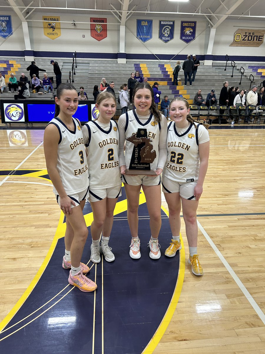 DISTRICT CHAMPS! So proud to be apart of this team and program! We ain’t done yettt!!!💙💛🦅