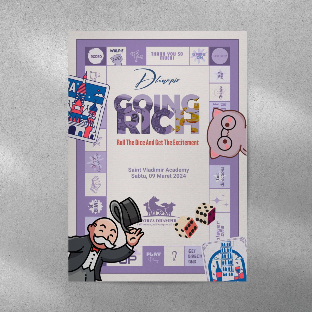 ㅤ

           ㅤ         𝗗𝗛𝗔𝗠𝗣𝗜𝗥 𝗚𝗢𝗜𝗡𝗚 𝗥𝗜𝗖𝗛
            𝗥𝗼𝗹𝗹 𝗧𝗵𝗲 𝗗𝗶𝗰𝗲 &amp; 𝗚𝗲𝘁 𝗧𝗵𝗲 𝗘𝘅𝗰𝗶𝘁𝗲𝗺𝗲𝗻𝘁 
                           Sat, March 9th, 2024

                      #DHAMPIRBEATTHERICH

ㅤ