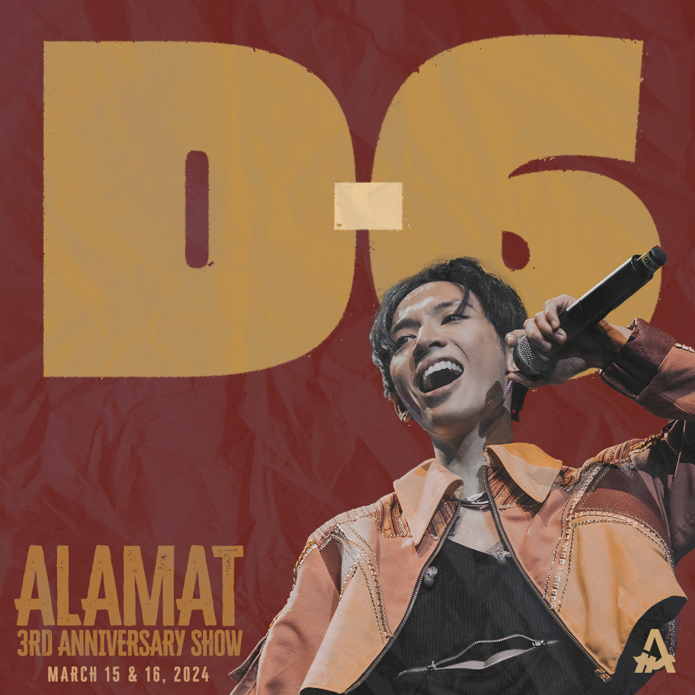 Official_ALAMAT's tweet photo. ALAMAT HANDA ‘RAP! 

D-6 Road to ALAMAT 3rd Anniversary Show
at Viva Cafe on March 15 and 16, 2024. 

See you there! 

#ALAMAT #ALAMATatVivaCafe #ALAMAT3rdAnniversary https://t.co/DeaAgfLLts