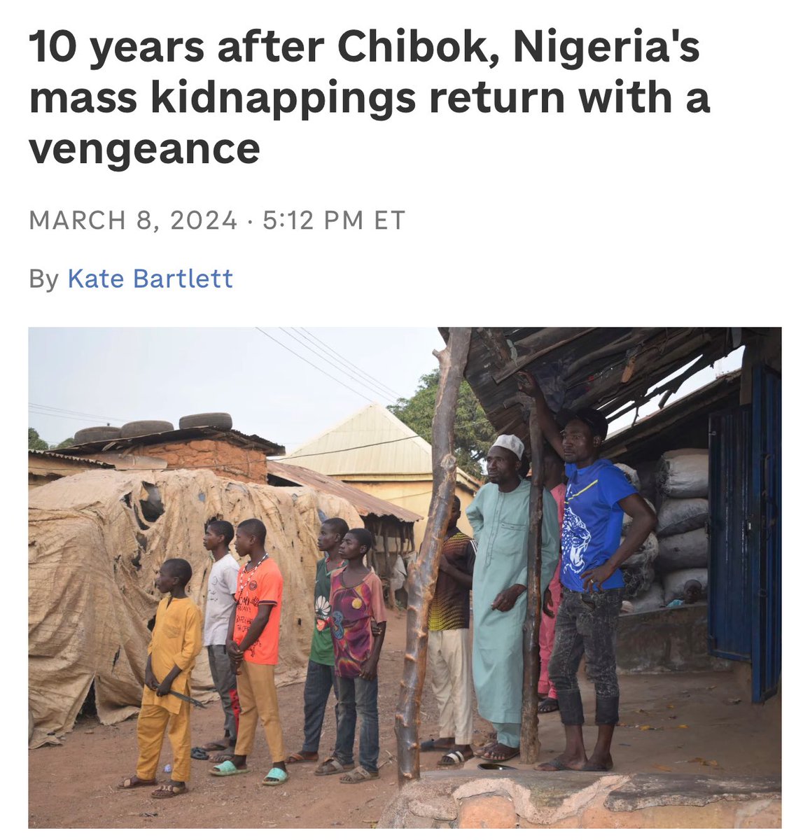 287 CHILDREN were KIDNAPPED in NIGERIA TODAY, by………..wait for it: ISLAMIC JIHADIST…. Or as the kids these days call them “FREEDOM FIGHTERS” Sound Familiar….. Why is this not EVERY WHERE being posted by EVERYONE? I’m personally down to hit the MOMA,Cornell,MIT & protest…