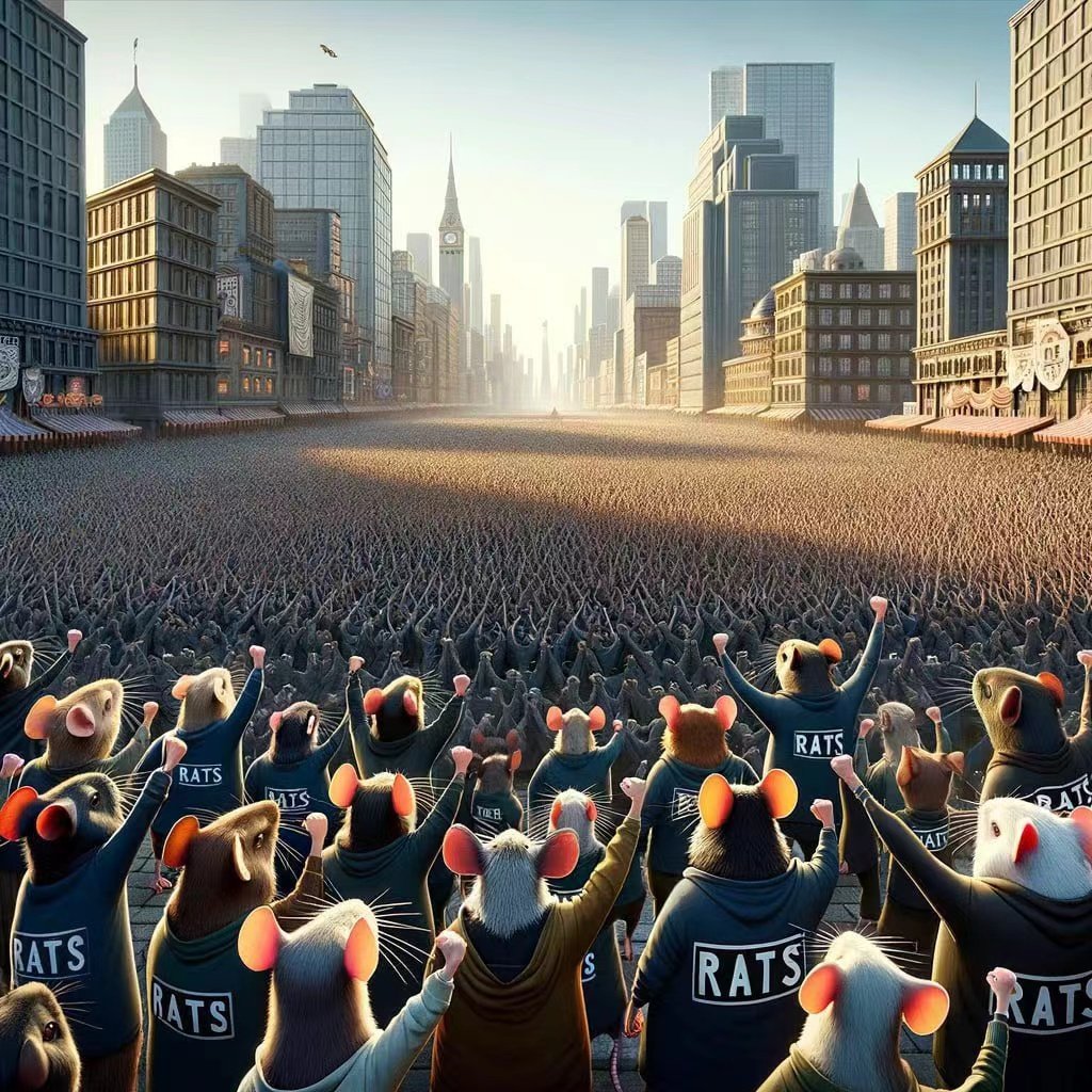 #RATS #BRC20 铭文受以太链meme、sol链meme控制？跟跌不跟涨？