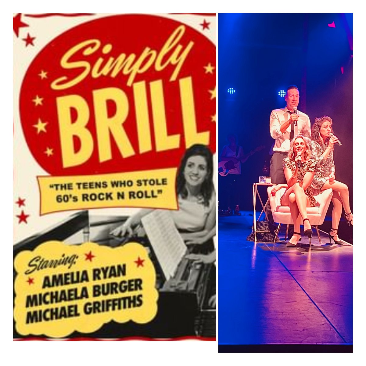 Simply Brill:  - Hear the great hits from 1619 Broadway: the famous Brill building, Carol King, Neil Sedaka, Barry Mann, Cynthia Weil and more... it is simply Brilliant @themichaelaburger <a href="/griffiths_micky/">Micky Griffiths</a> <a href="/ameliaeryan/">Amelia Ryan</a> 
<a href="/DarrenLeeCole1/">Darren Lee Cole</a> <a href="/adlfringe/">Adelaide Fringe</a> #adlfringe <a href="/worldfringe/">World Fringe</a> #Fringe