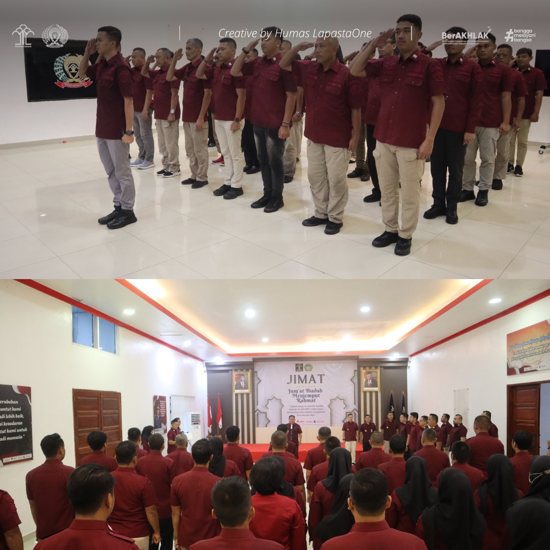 Lapastaone01's tweet photo. Tangerang – Jelang ramadhan Jajaran Pemasyarakatan Lembaga Pemasyarakatan (Lapas) Kelas I Tangerang melaksanakan apel siaga Pengamanan Menyambut Bulan Suci Ramadhan 1445 H yang dilaksanakan di Aula Apel Lapas Kelas I Tangerang. Sabtu (09/03/2024) https://t.co/lGAp2rsRfR