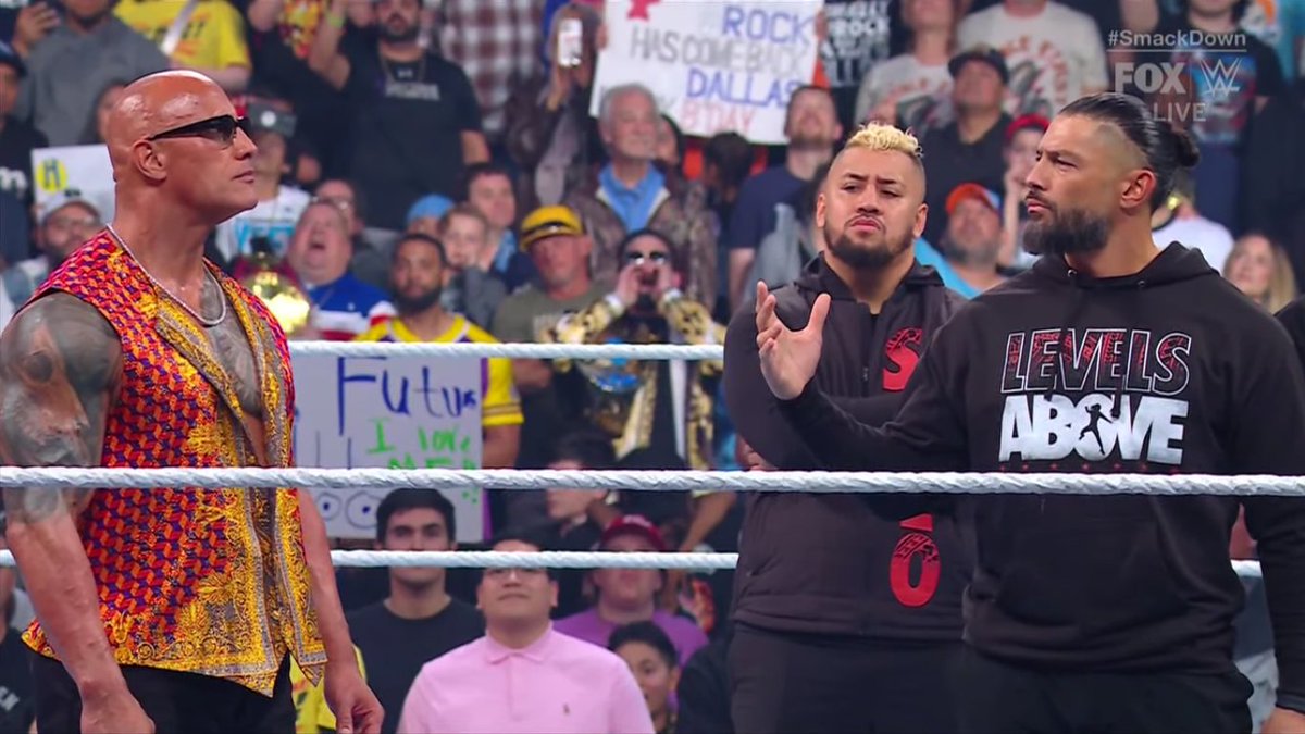 DwayneJNet's tweet image. #SmackDown #PeoplesChamp #TheGreatOne (@TheRock)