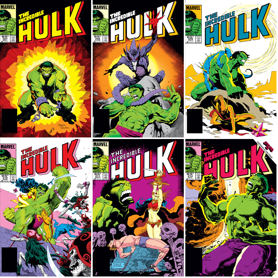 The Incredible Hulk Comic 1985