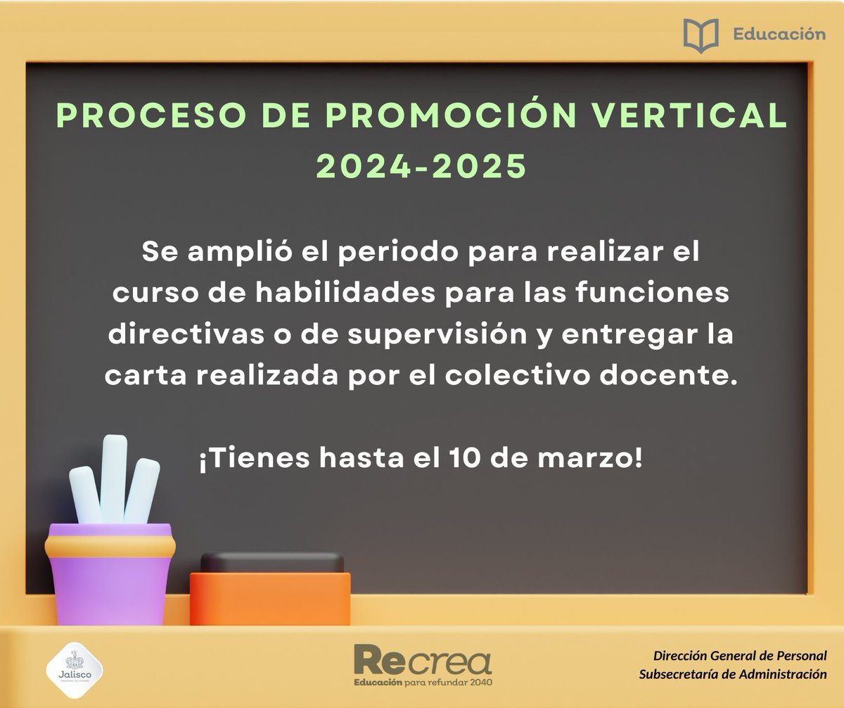 Se acaba el tiempo para realizar el curso y entregar tu carta. ⏰

¡Qué no se te pase!🤓