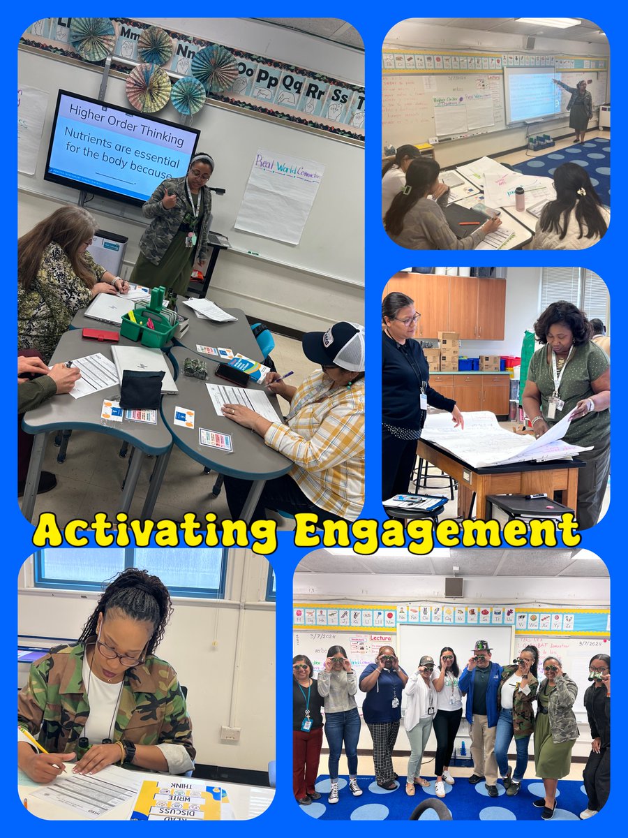 🌟 Proud to lead side by side with our teachers and leaders as we are laser-focused on igniting engagement for student success! 💡 
#EngagementMatters #StudentSuccess #ActivateEngagement 
#FullSTEAMAhead