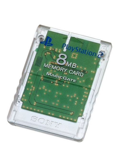 ObsoleteSony's tweet image. The SCPH-10020C, also known as the Crystal Memory Card, was released alongside the PlayStation 2 console on March 4, 2000.