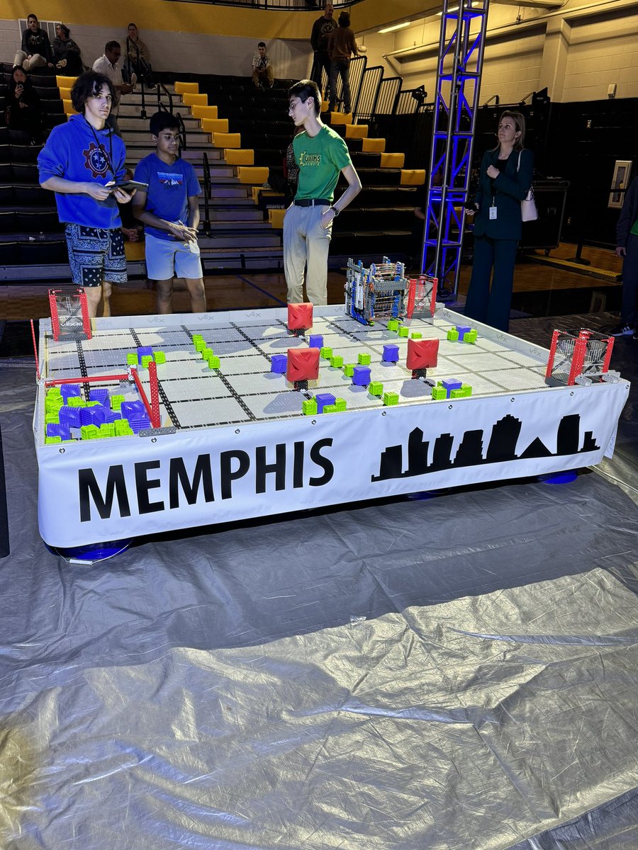 Come out to Hendersonville HS tomorrow for the VEX IQ Robotics State Competition. You’ll get to see over 60 of the best elementary and middle school teams in the state!! #SumnerCTE