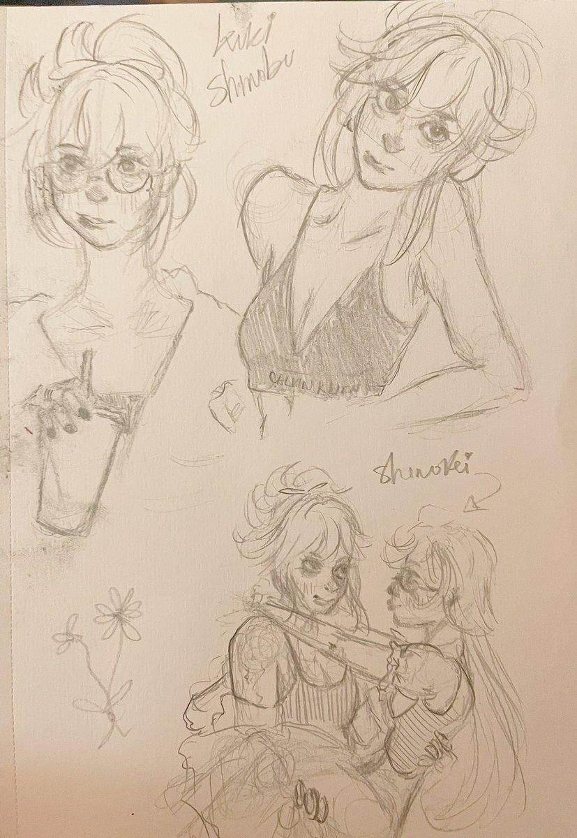 huolette's tweet photo. happy women’s day to the one of the most underrated woman in genshin ( + a little shinofei doodle ˙ᵕ˙)
#KukiShinobu #yanfei #shinofei #genshinfanart https://t.co/DtavGONrxK
