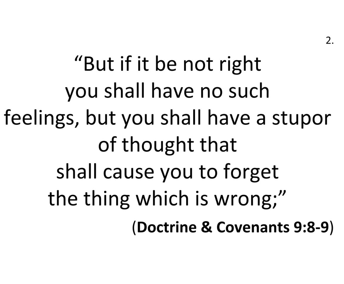 DoulosOfJesus's tweet image. LDS Feelings. We must test the spirits against what Jesus has said in The Word (John 1:1). #LDS #LDSTwitter #ComeUntoChrist ⁦@ComeUntoChrist⁩ ⁦@Ch_JesusChrist⁩ #FeelingsDeceive #TheWordIsEternal #JesusIsTheSameYesterdayTodayForever #Truth #Lies