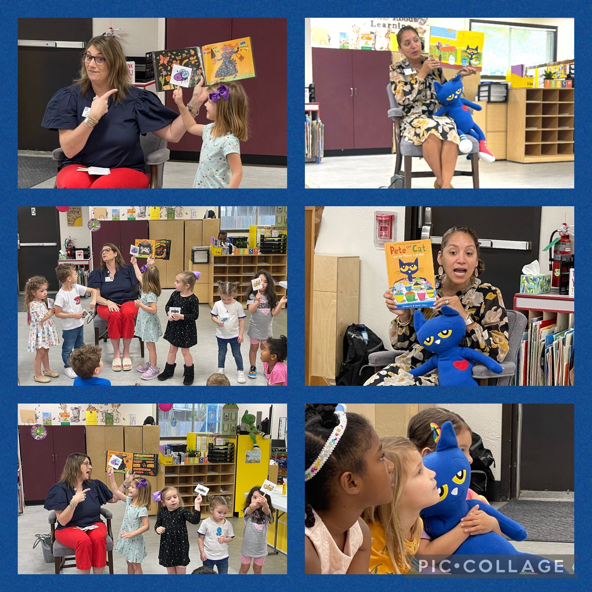 I would like to thank all of these amazing people that took the time to come out and share their love of reading with my students. @CFISDELC1 @CFISDELCS @CFISDCOMMPROG #CFISDBoard #ReadAcrossAmerica #EarlyLearning