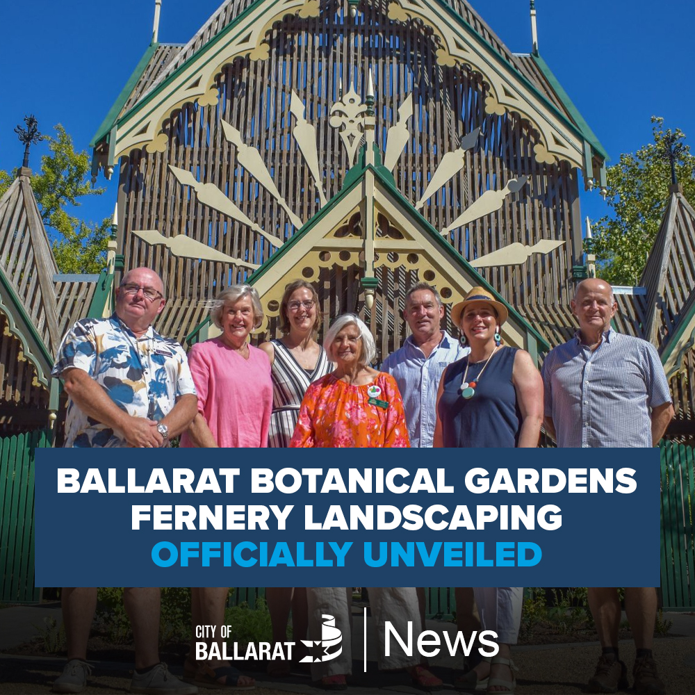 👏 The Ballarat Botanical Gardens Fernery is now officially open! MORE: bit.ly/4a9bLfb