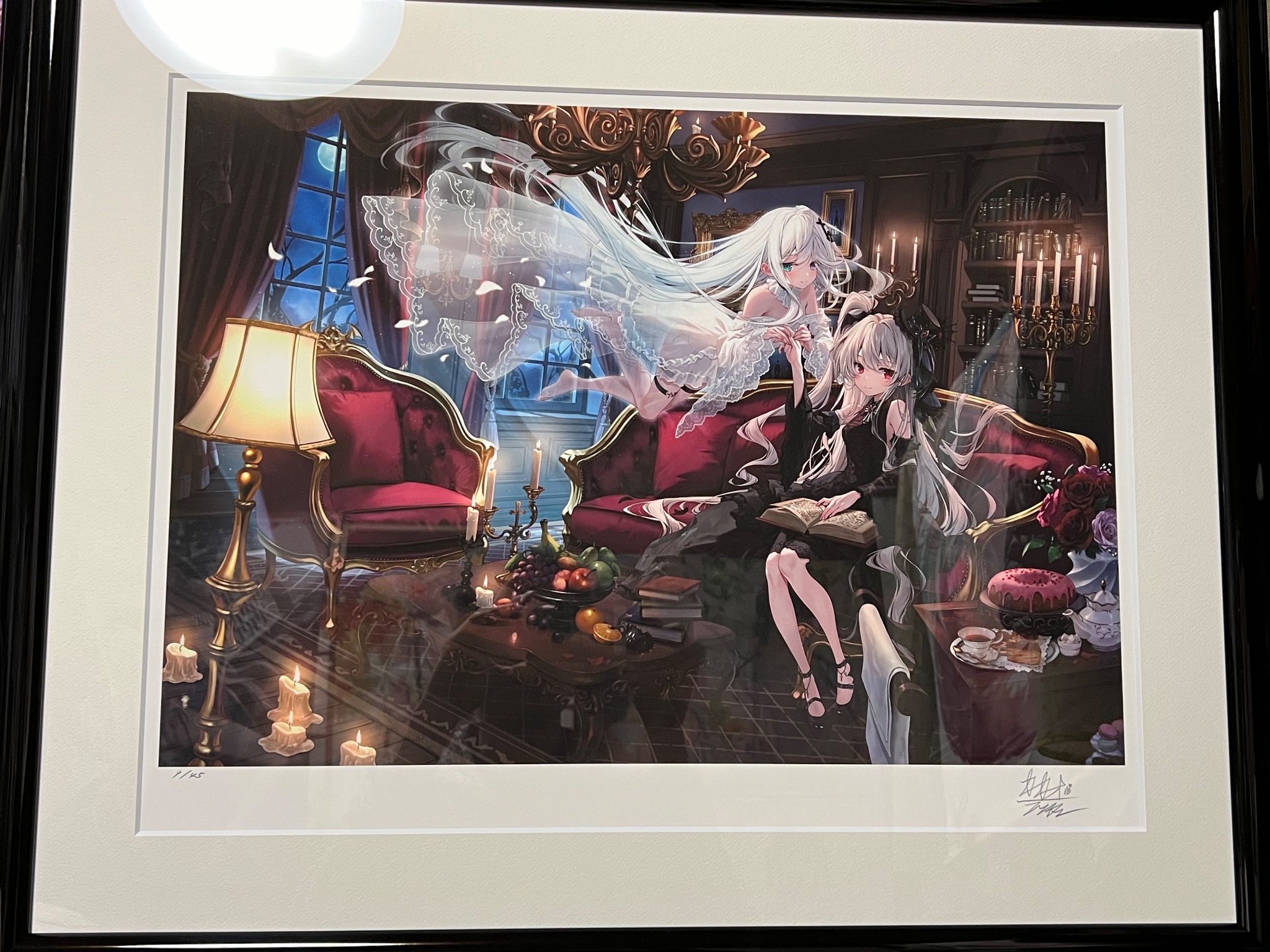 カカオ•ランタン　アールビバン版画DX版SCALM ROOMゴーストちゃんの誘い カカオ・ランタン先生 版画紹介！！『SCALM ROOM- ゴースト