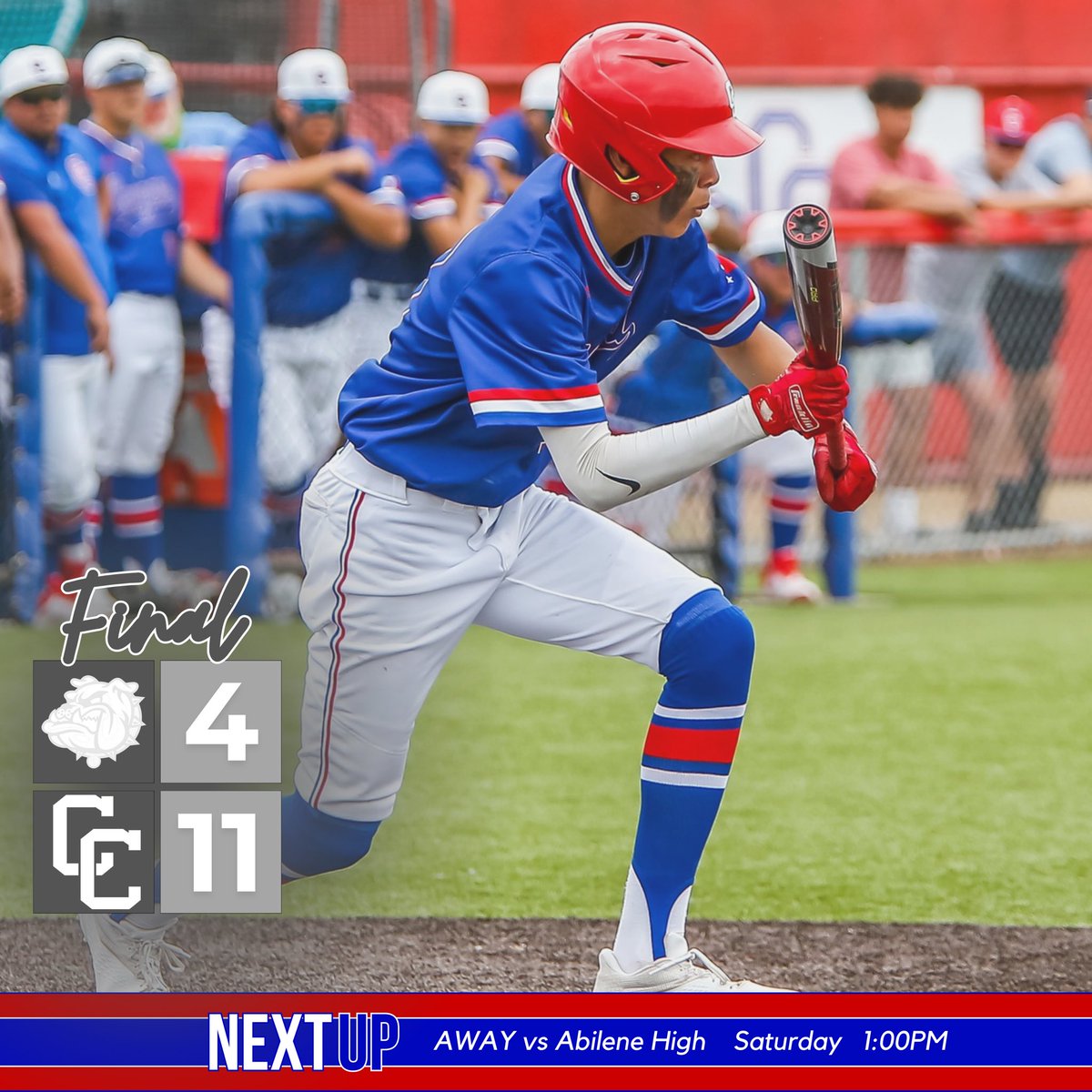 CooperHighBSB's tweet photo. Game 13 Final: https://t.co/Q83c5SFOMI