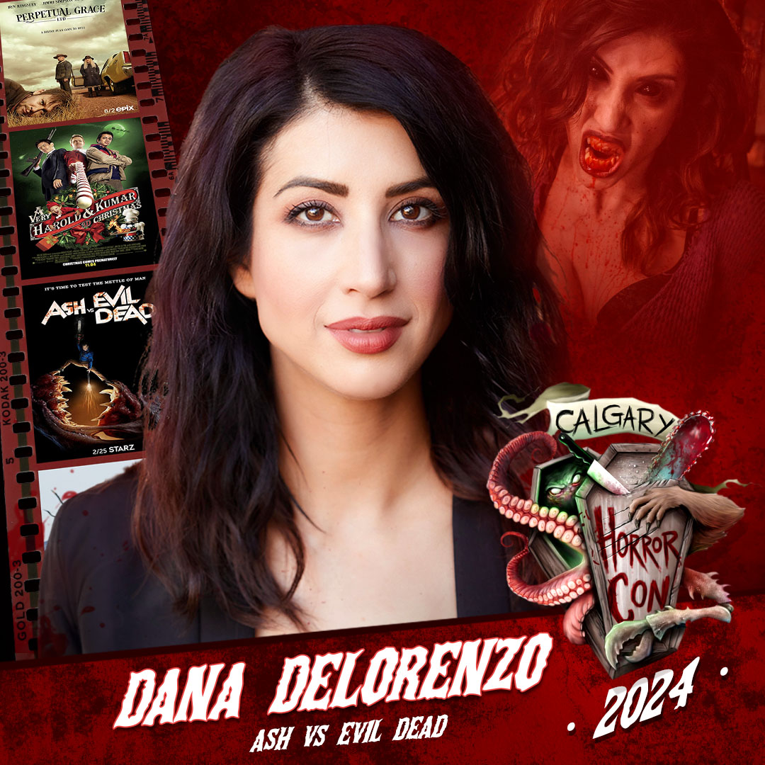 Calgary Horror Con is conjuring up an unforgettable experience as we proudly unveil the kick ass presence of Dana DeLorenzo is the epitome of fierce in her portrayal of Kelly Maxwell in 'Ash vs Evil Dead.' June 15-16, 2024. Tickets: horror-con.ca @ImDanaDeLorenzo