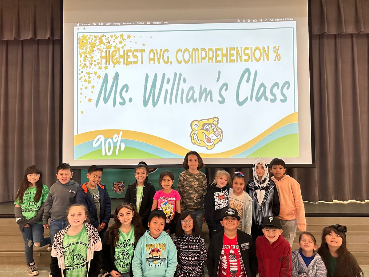 Proud teacher moment! Our love for reading was recognized at our AR assembly. ❤️📚
#bookworms #BurtonExperience #wrb #secondgrade