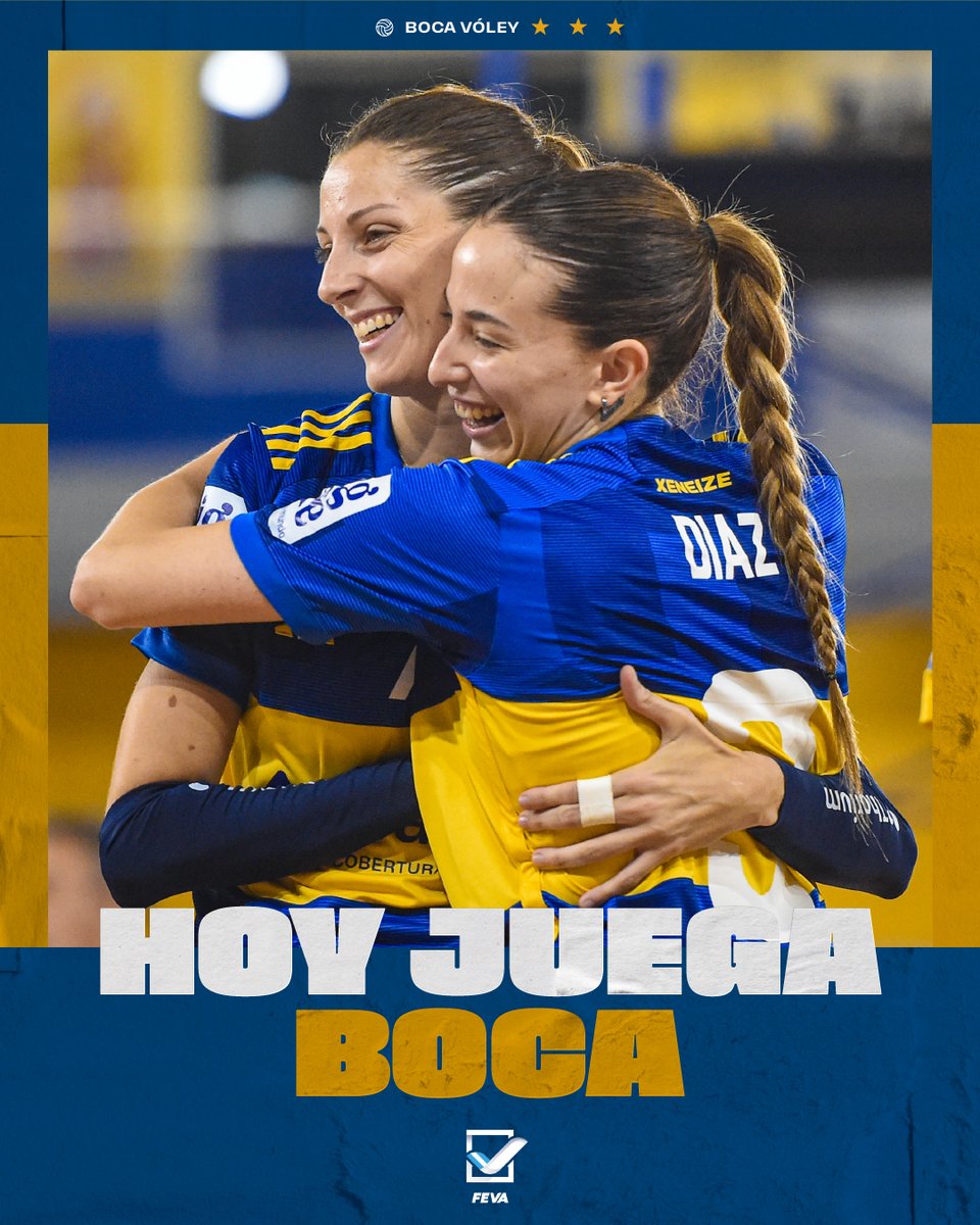 ¡𝗛𝗢𝗬 𝗝𝗨𝗘𝗚𝗔 #𝗕𝗢𝗖𝗔! 🏐🏆💙💛💙