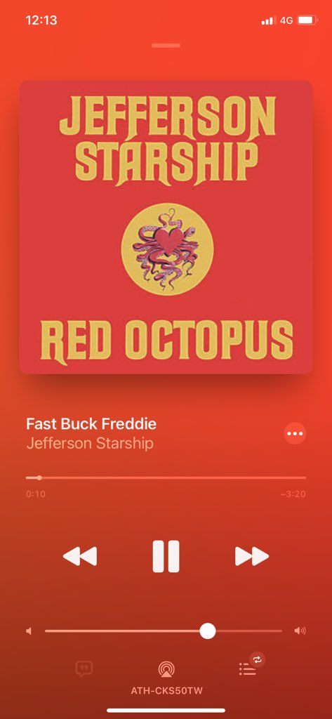 #NowPlaying
#JeffersonStarship
#RedOctopus