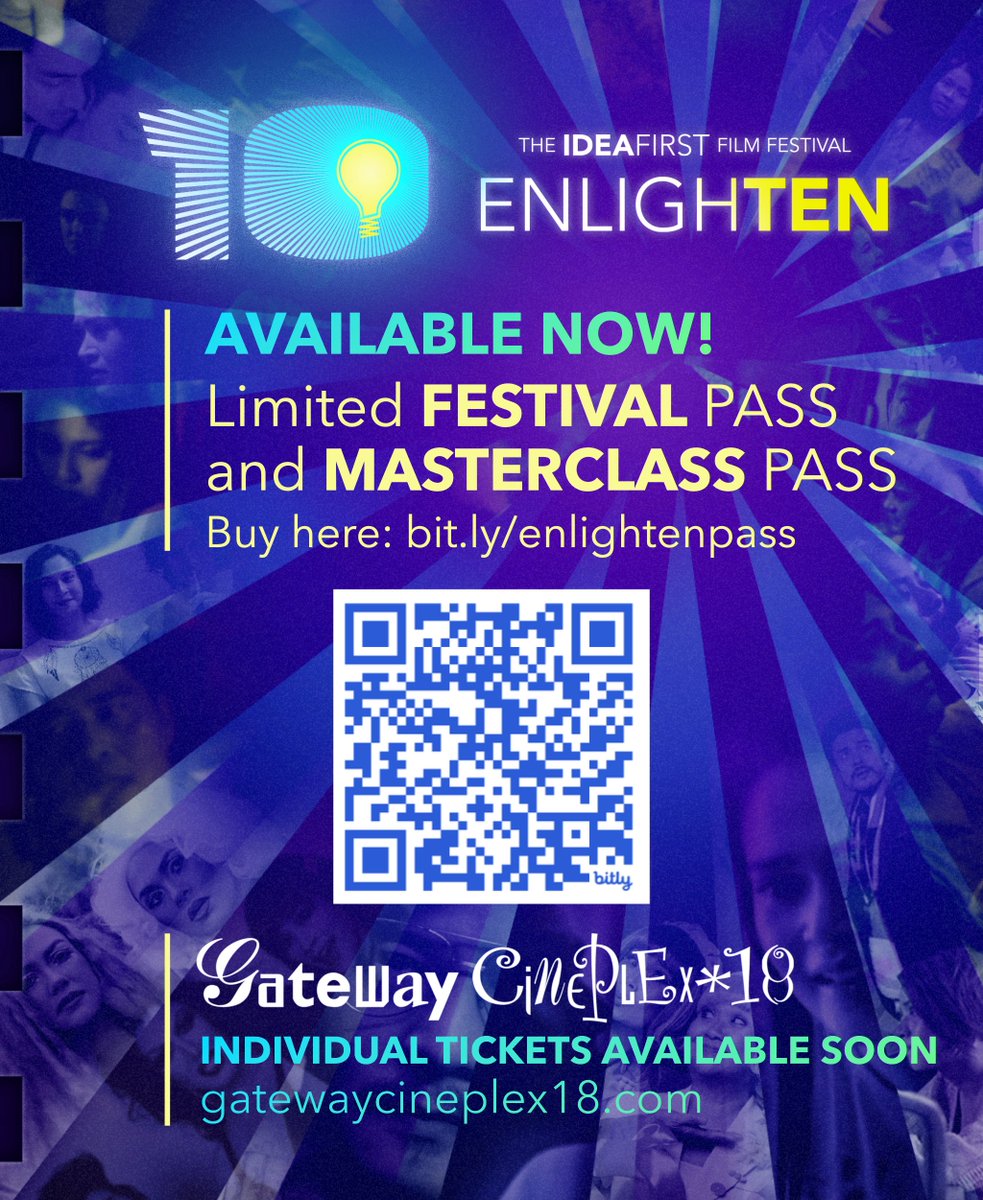 Check out the lineup of ENLIGHTEN: The IdeaFirst Film Festival on theideafirstcompany.com! Limited Festival and Masterclass Passes now available!