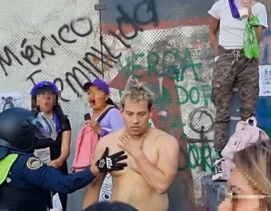 Esta es la cara del pendejo que empezó a golpear morras hoy