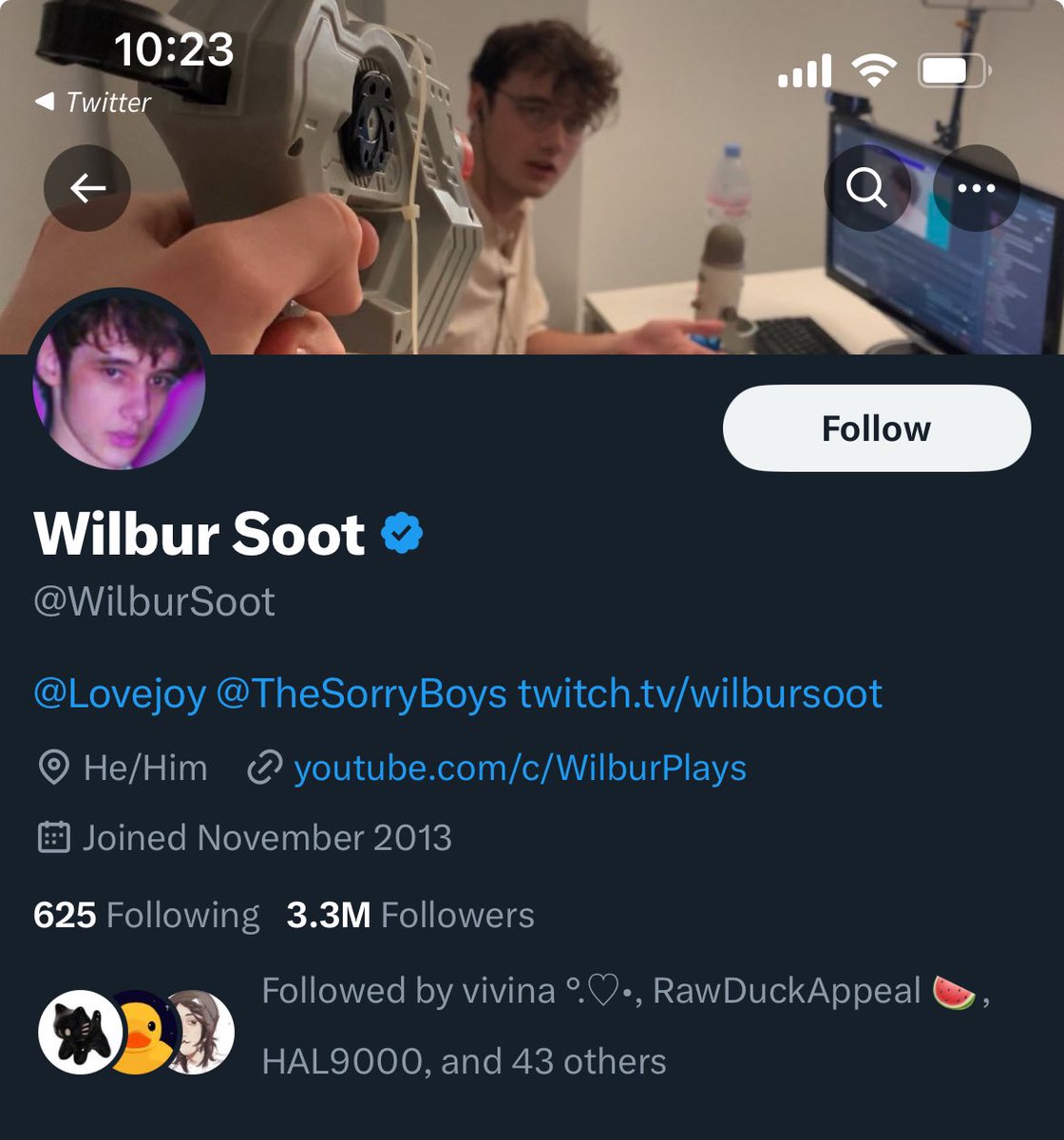 There’s genuinely zero excuse for any of yall to still be following him.