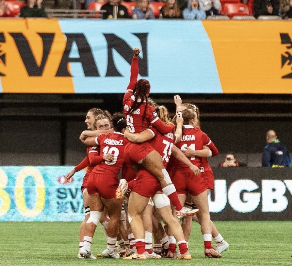 So fortunate to be in packed BC Place last week to watch this team get on a podium. Grateful. #internationalwomensday #IWD