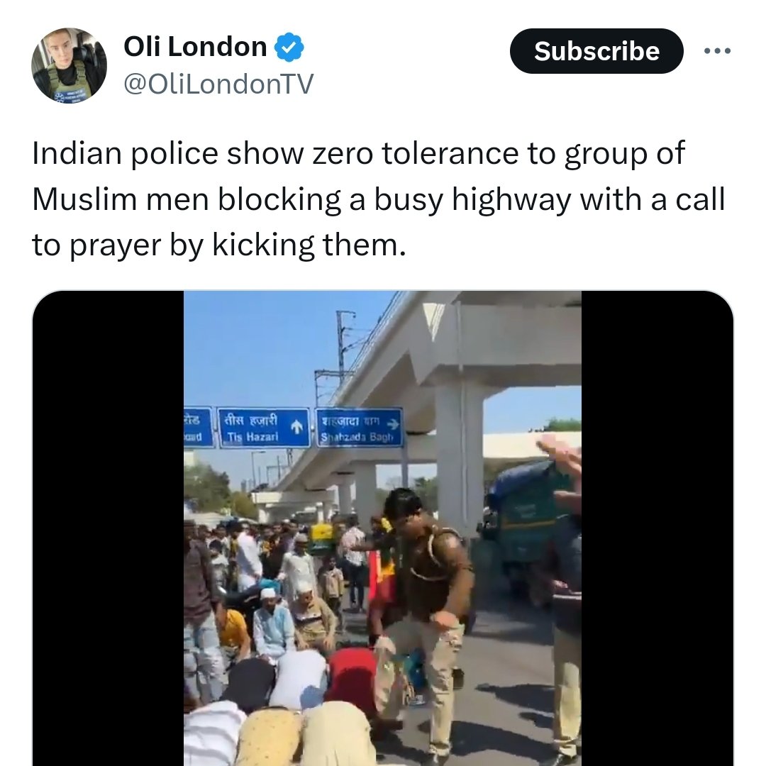 Incognito_qfs's tweet photo. Sub inspector Manoj Tomar is getting praised &amp; support from all over the world including original muslims.

But, Delhi Police has suspended him for doing his duty because of "pressure".

#IStandWithManojTomar https://t.co/KjjYCwnorL