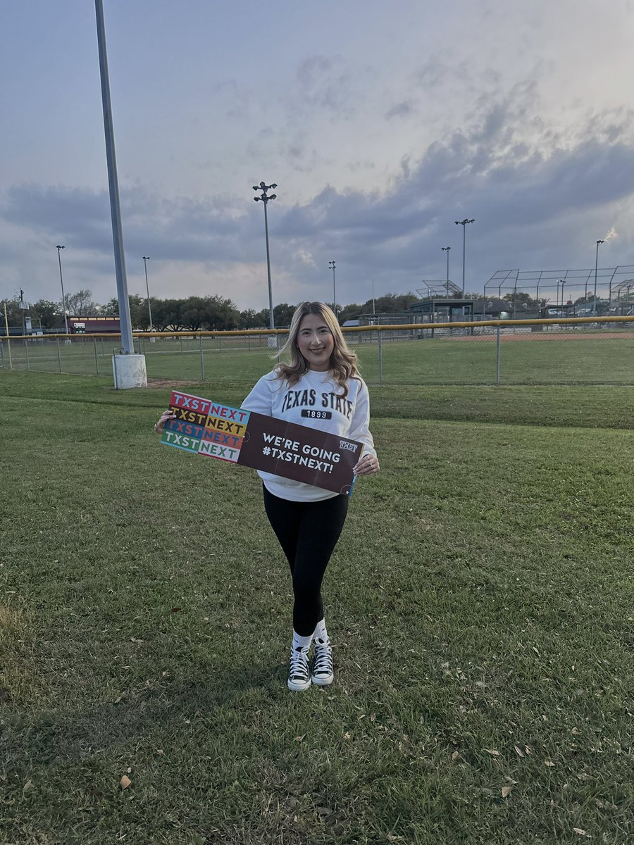 this girl is going to texas state !!!