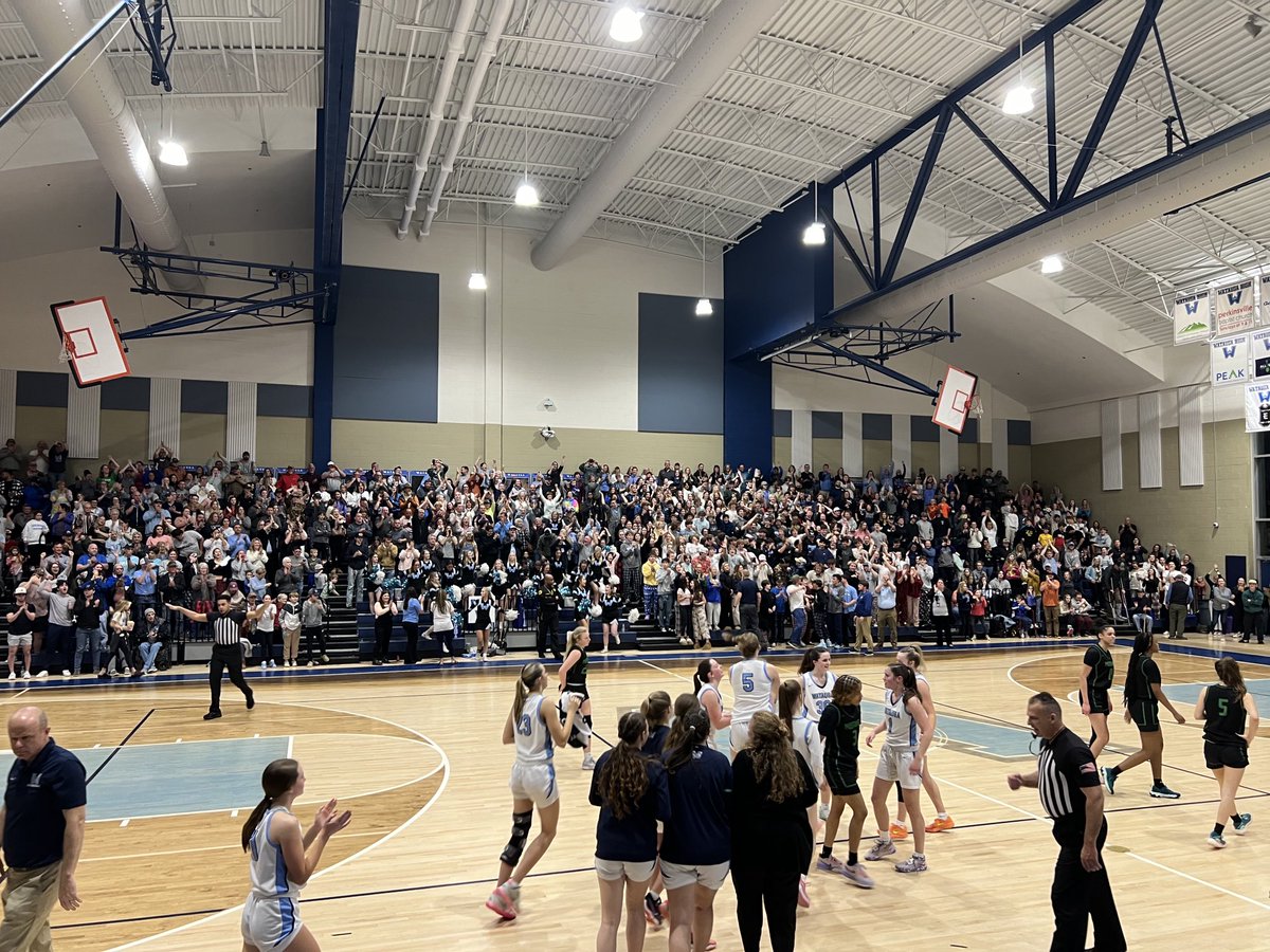 Proud of <a href="/WataugaHSWBB/">WataugaWomen'sHoops</a>⁩ and the community who came out to pack the gym and support this amazing team!